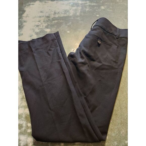 Vince black wool blend trousers sz 2 - Picture 2 of 6